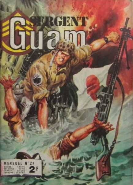 Scan de la Couverture Sergent Guam n 27